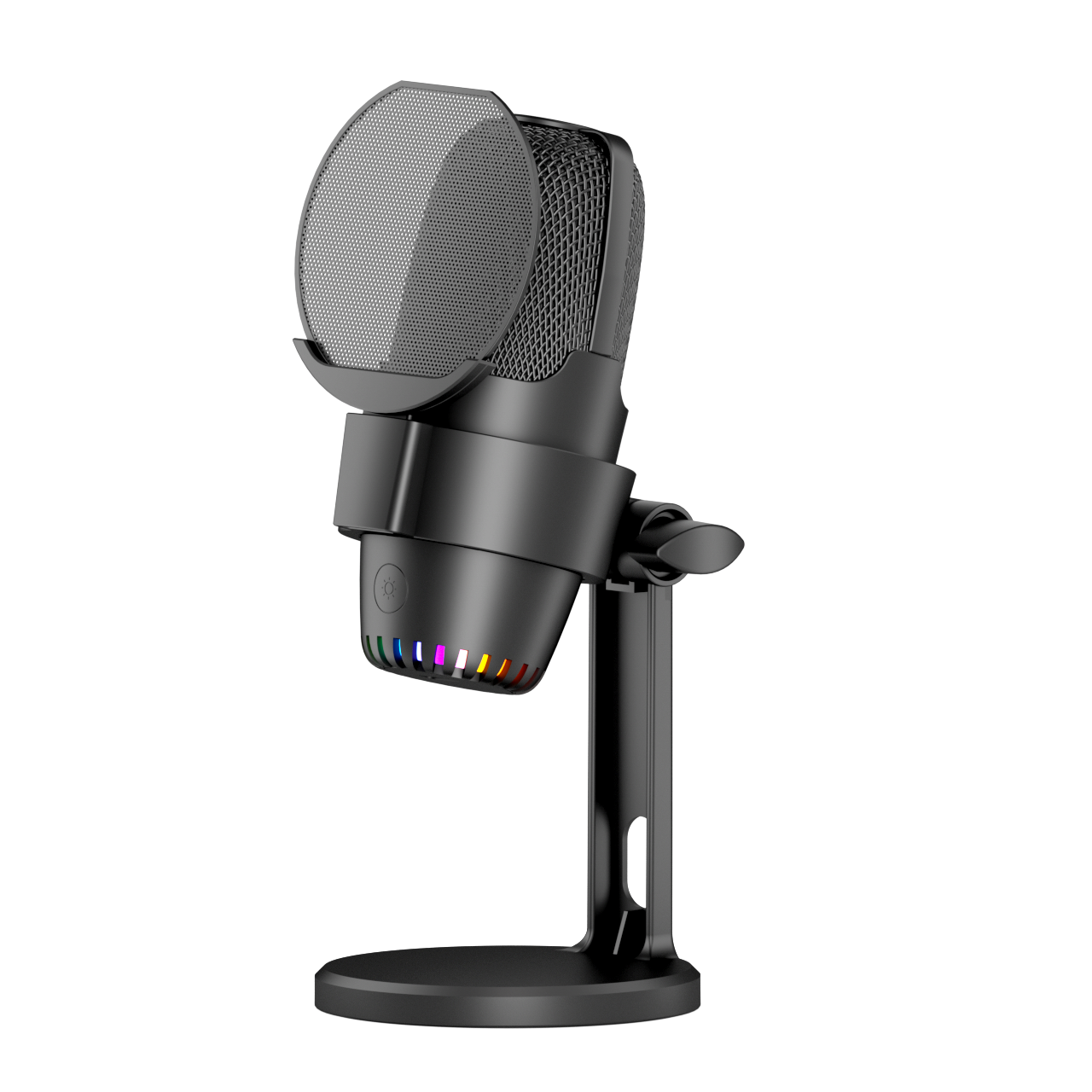 Microphone à Condensateur podcasting Studio Enregistrement Professionnel  Kit micro avec Packaging