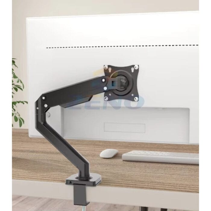 ZENO M8 Single Monitor arm for 17″ – 32″ Full Motion Height Swivel Tilt Rotation Adjustable Monitor Arm – Image 6